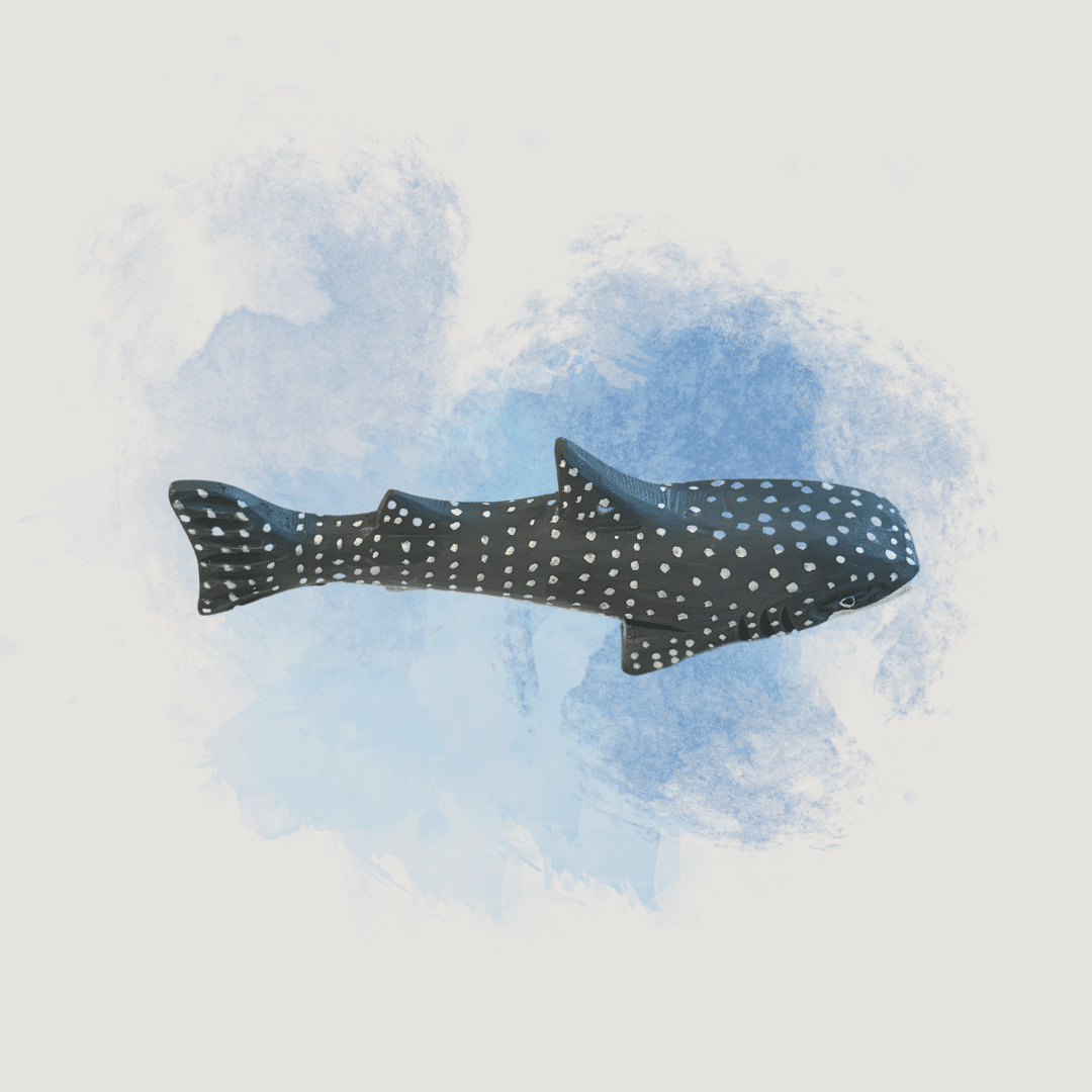 Wudimals Holztiere 'Walhai'