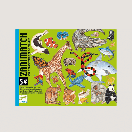 Djeco Kartenspiel - Zanimatch - Beobachtungsspiel