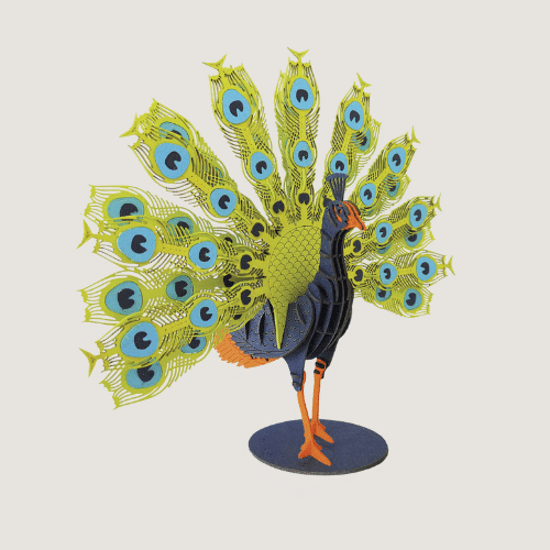 3D Tierpuzzle - Pfau
