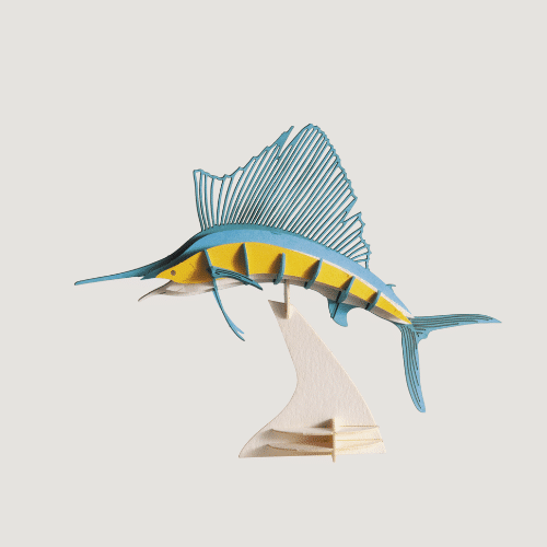 3D Tierpuzzle - Segelfisch